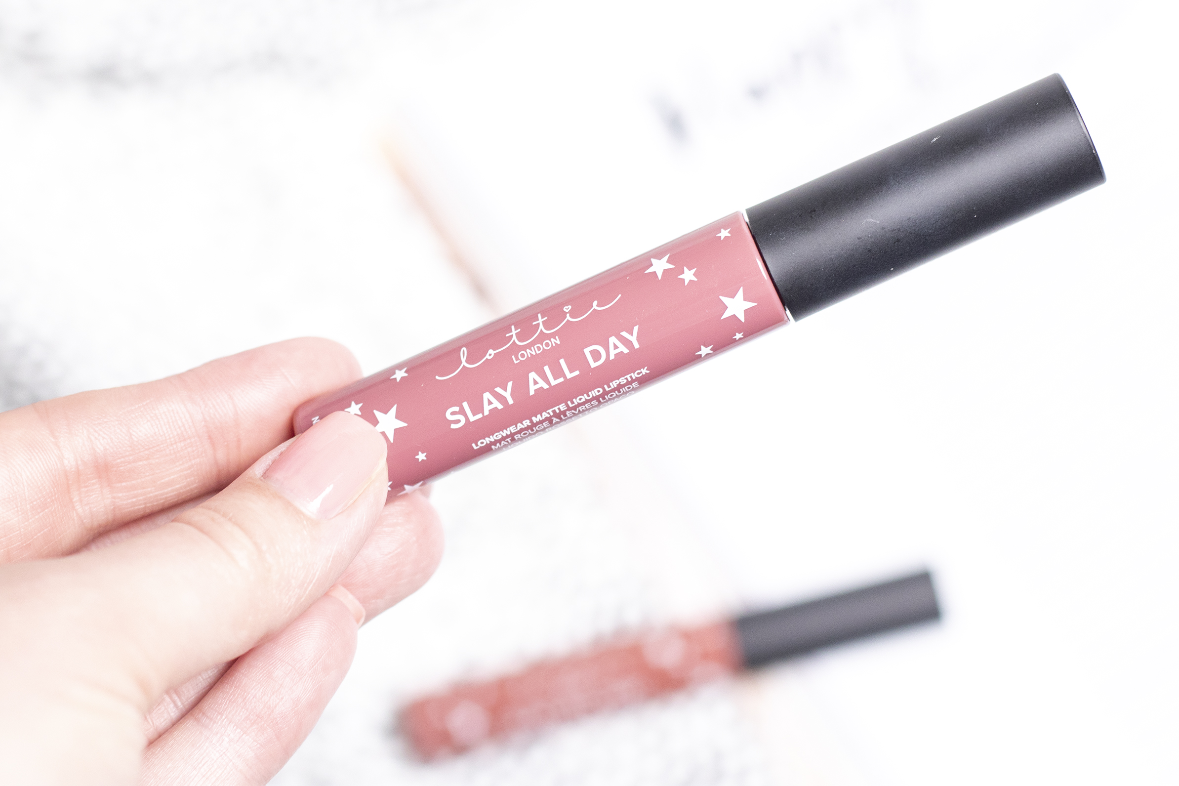Slay All Day longwear matte liquid lipstick lottie london review